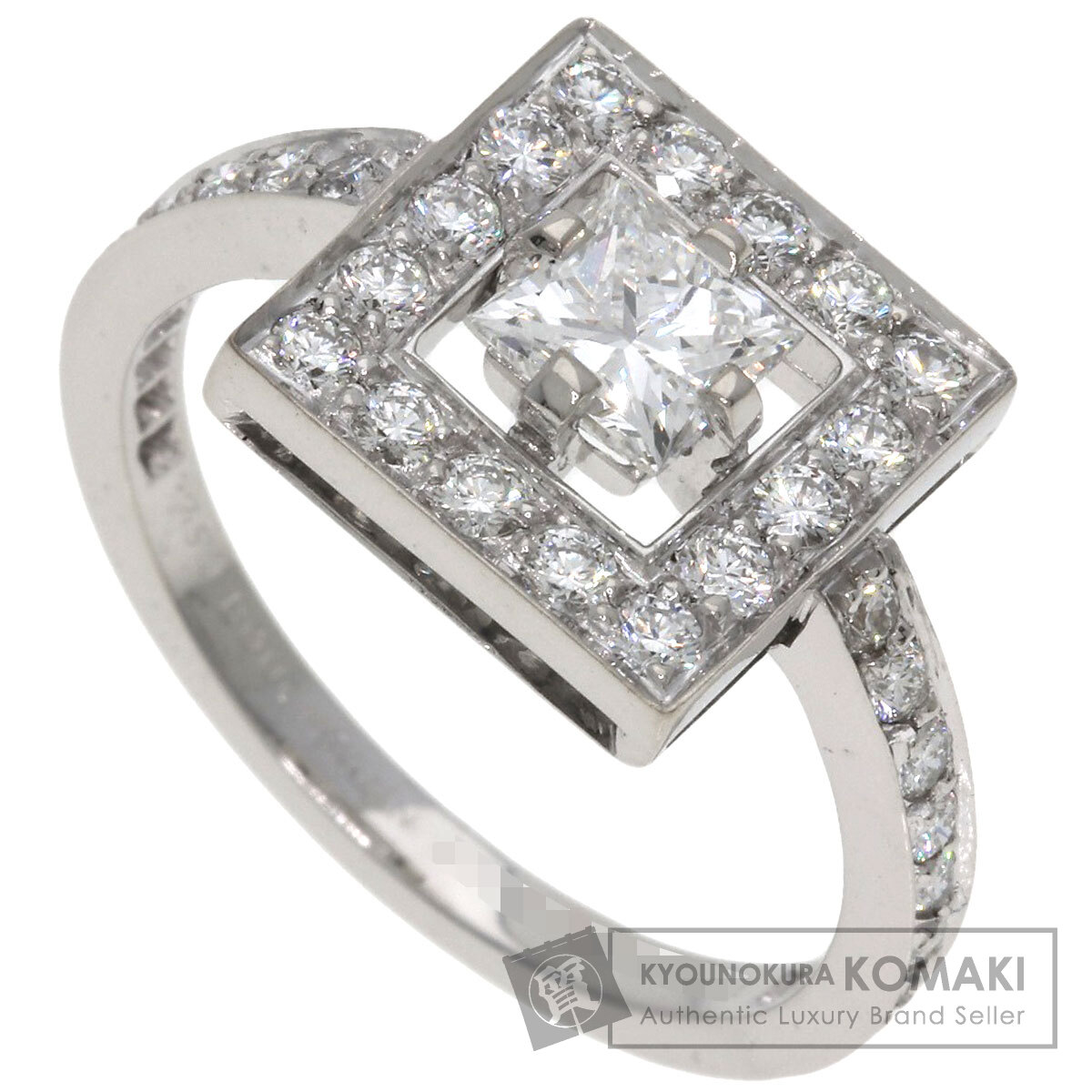 ブシュロン リング・指輪 アバ プリンセスカット ダイヤモンド #52