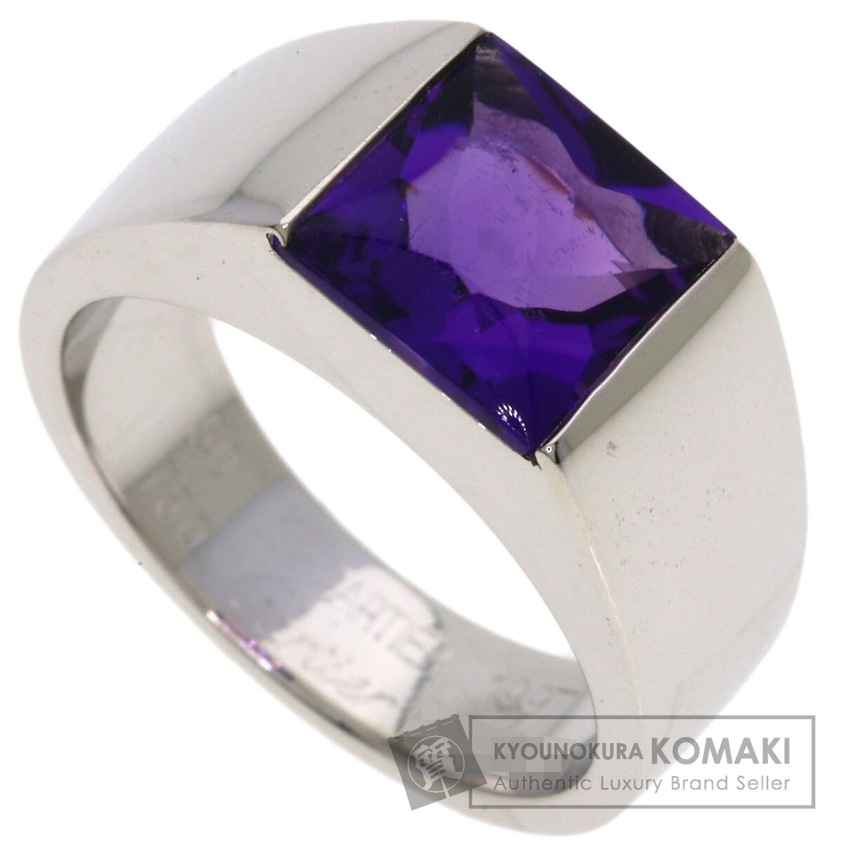 カルティエ リング・指輪 タンク アメジスト #50