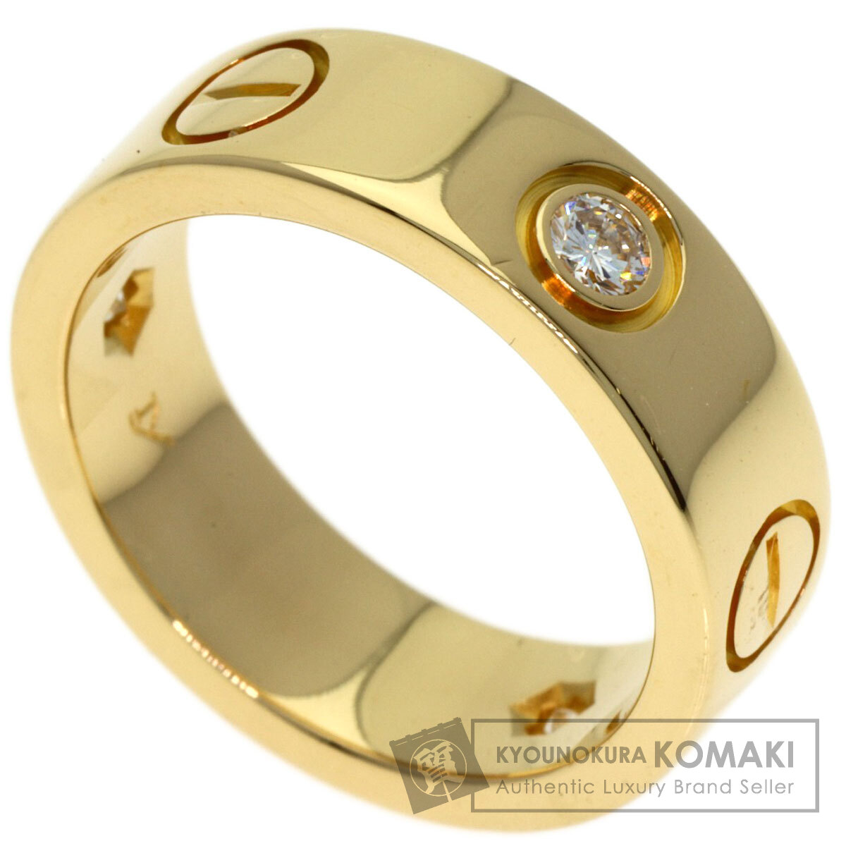 カルティエ リング・指輪 ラブリング 3P ダイヤモンド #48