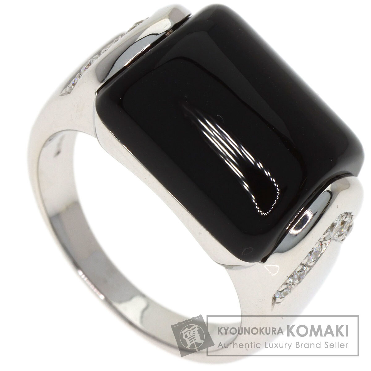 ブルガリ リング・指輪 ミューザ ダイヤモンド オニキス