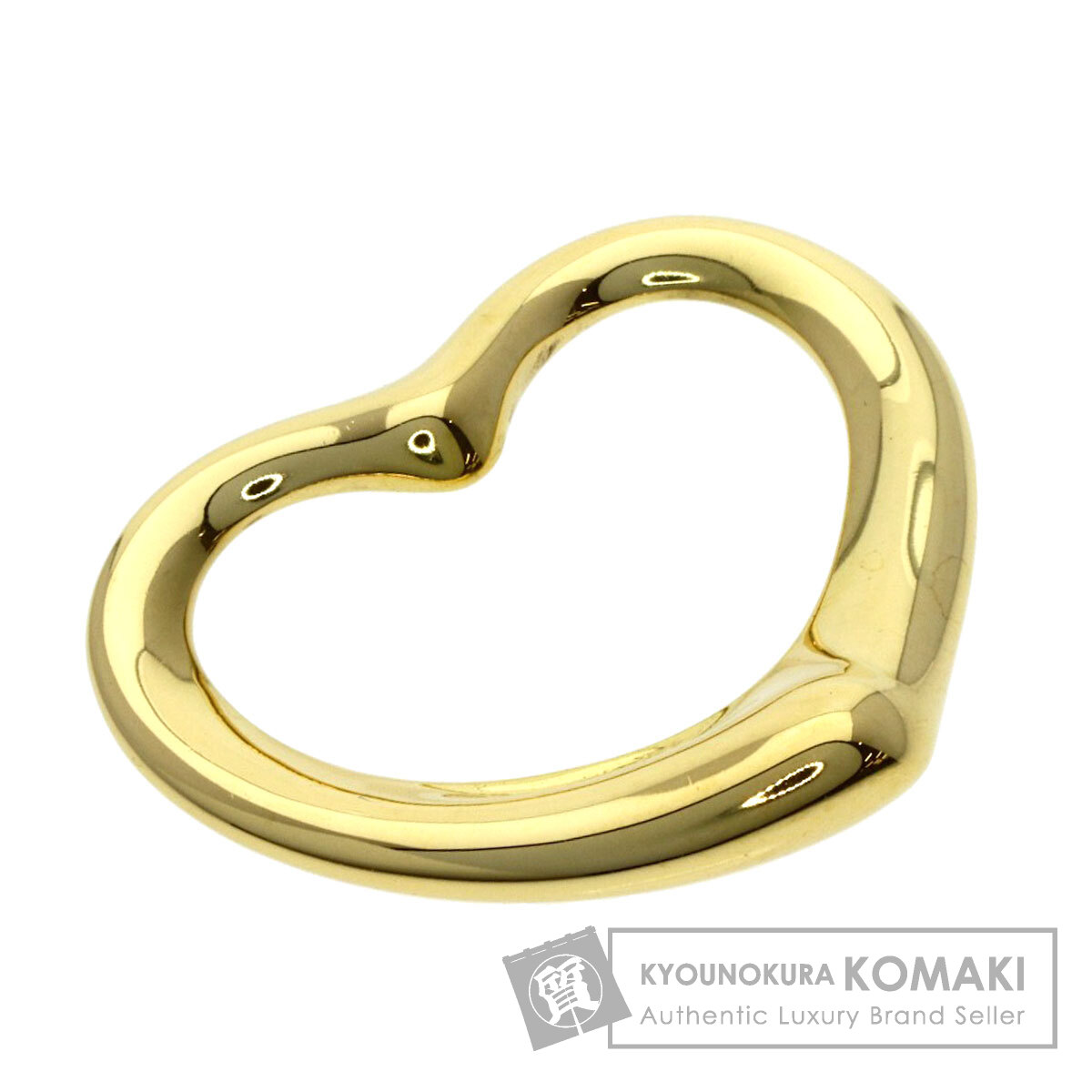 ティファニー ペンダントトップ オープンハート