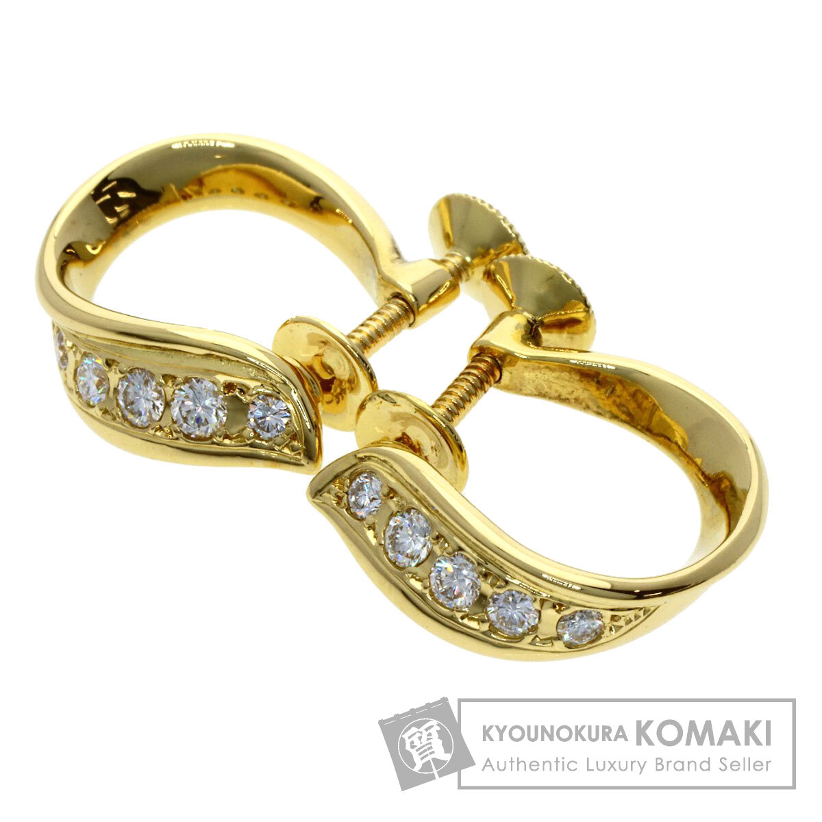 ミキモト イヤリング ダイヤモンド