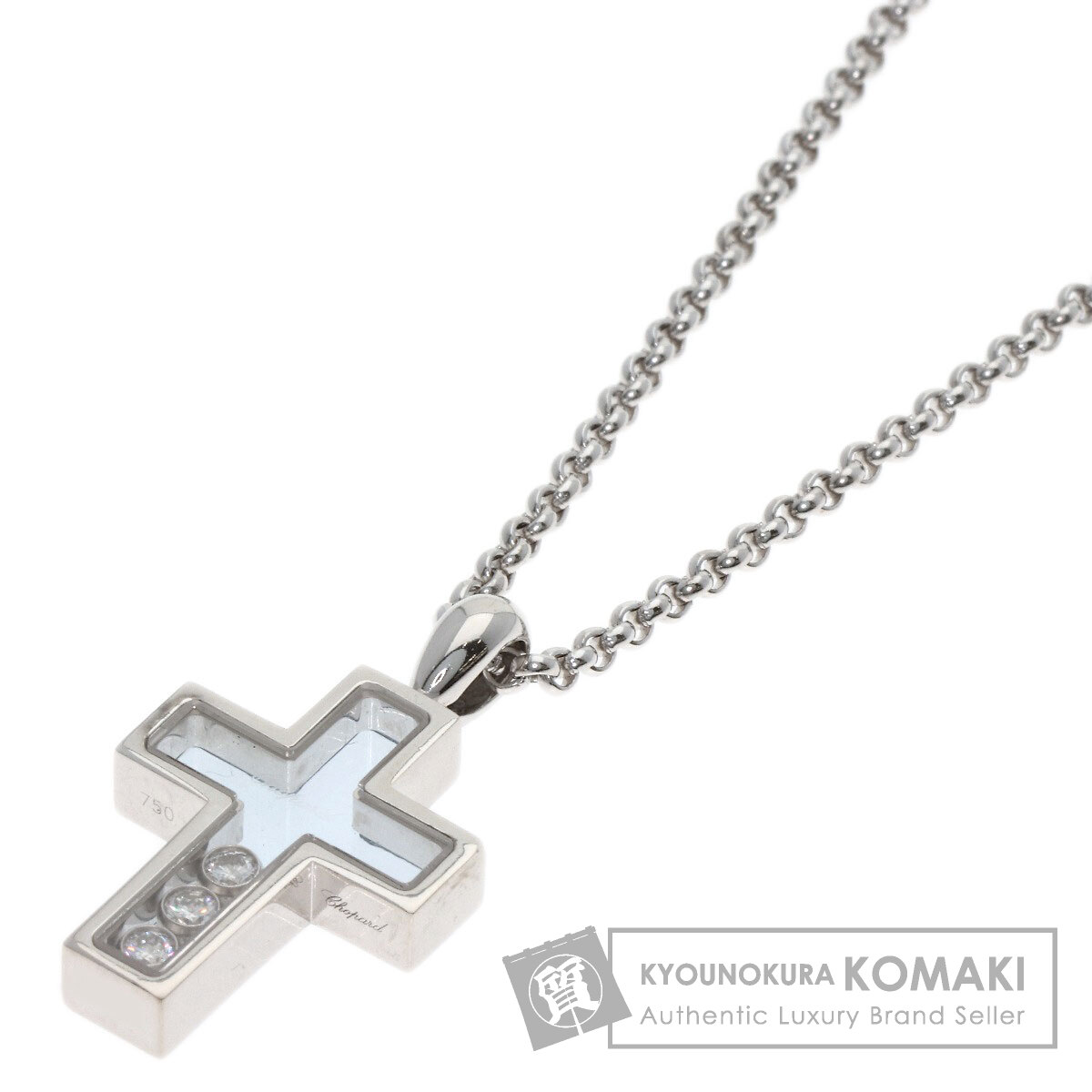 ショパール ネックレス ハッピーダイヤモンド クロス