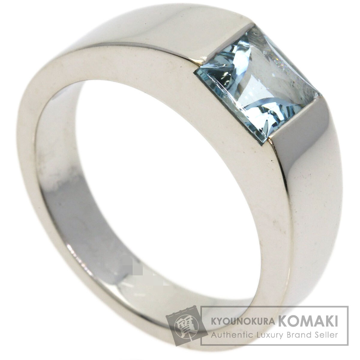 カルティエ リング・指輪 タンク アクアマリン #53