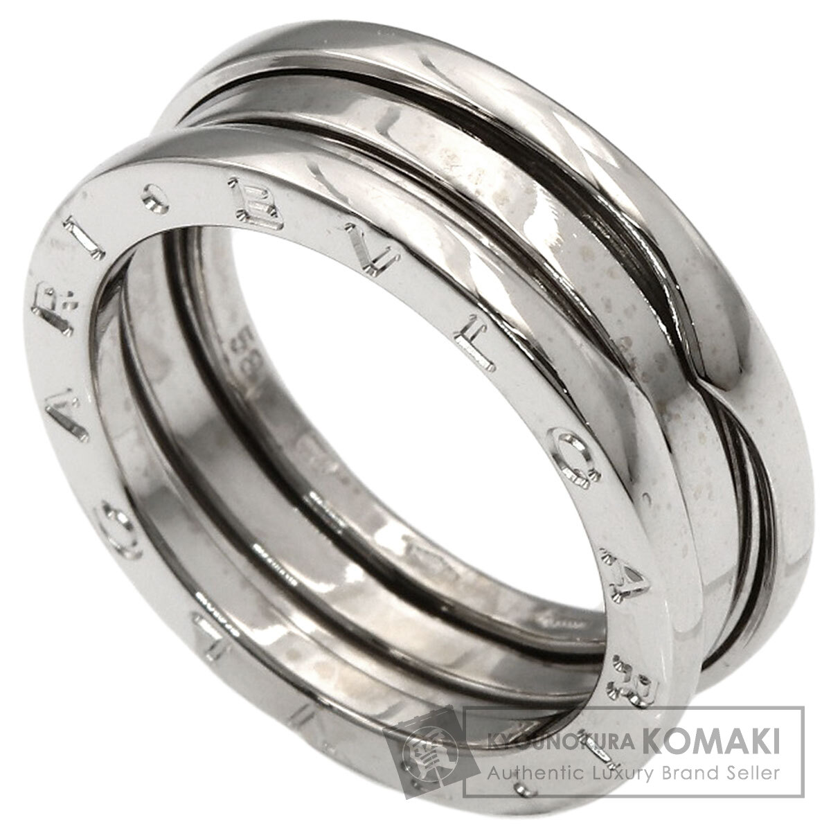 ブルガリ リング・指輪 B-zero1 ビーゼロワン 2バンド #58