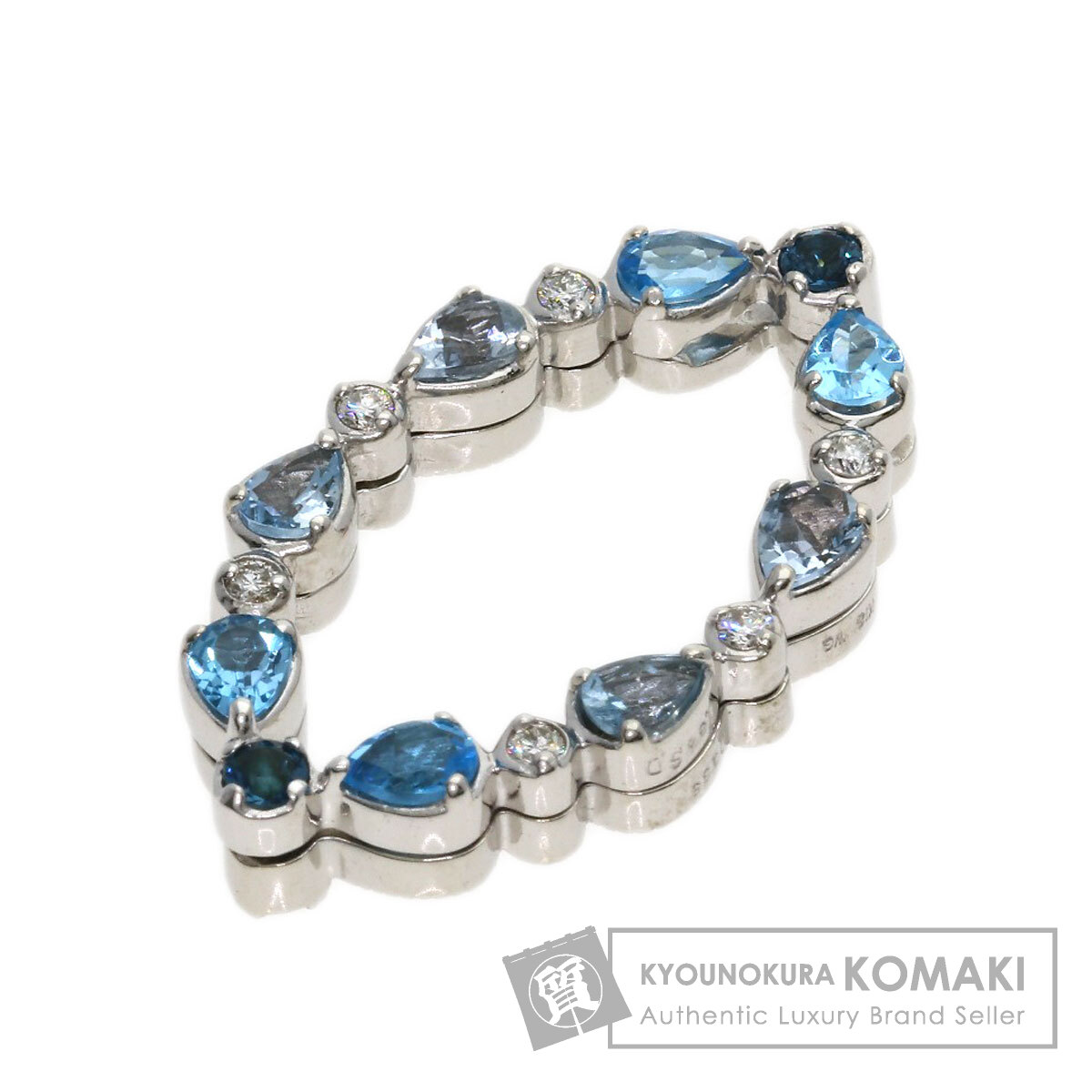 セレクトジュエリー ペンダントトップ ダイヤモンド カラーストーン