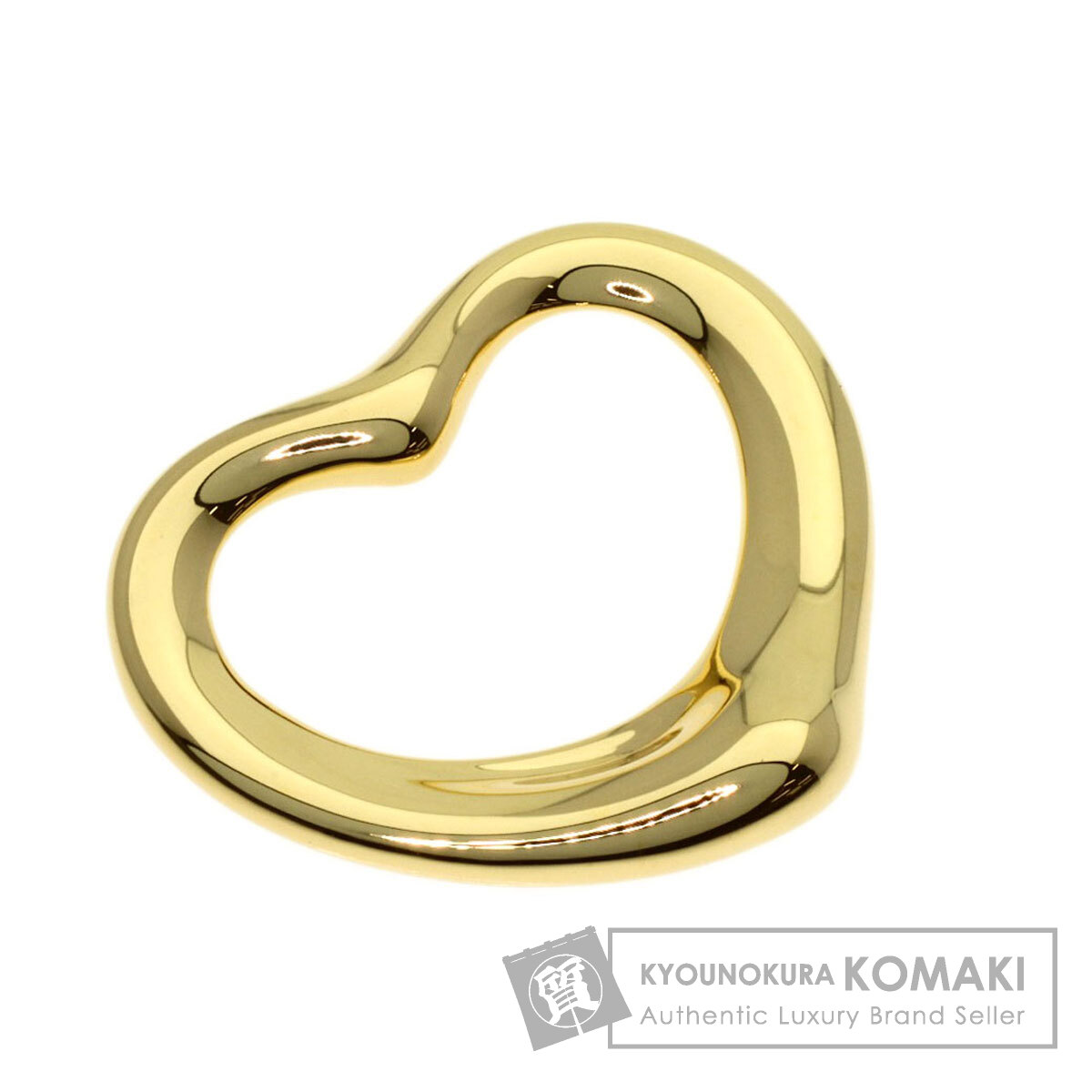 TIFFANY&Co. ティファニー オープンハート ペンダントトップ K18