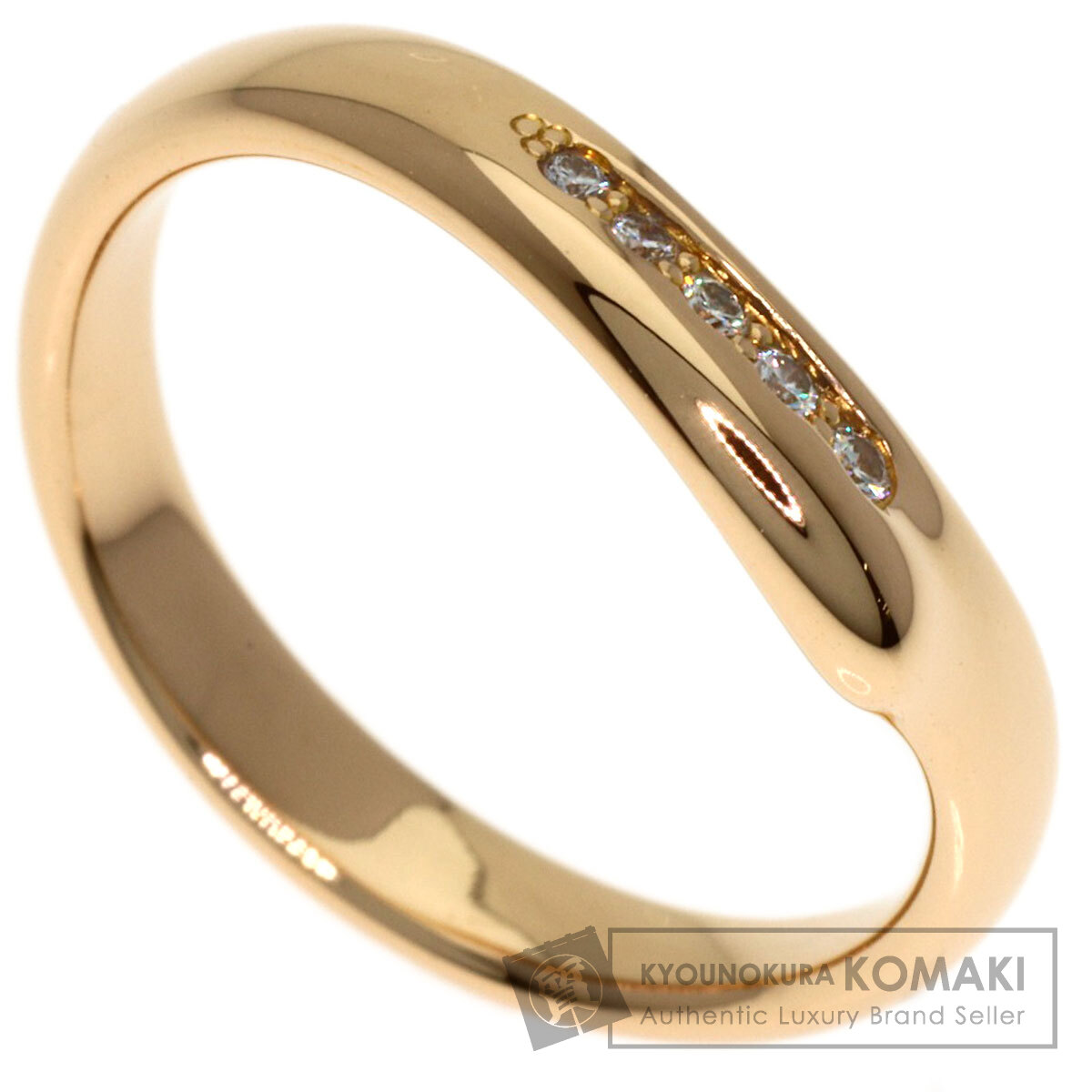 TIFFANY&Co. ティファニー オープンハートバンド ダイヤモンド リング