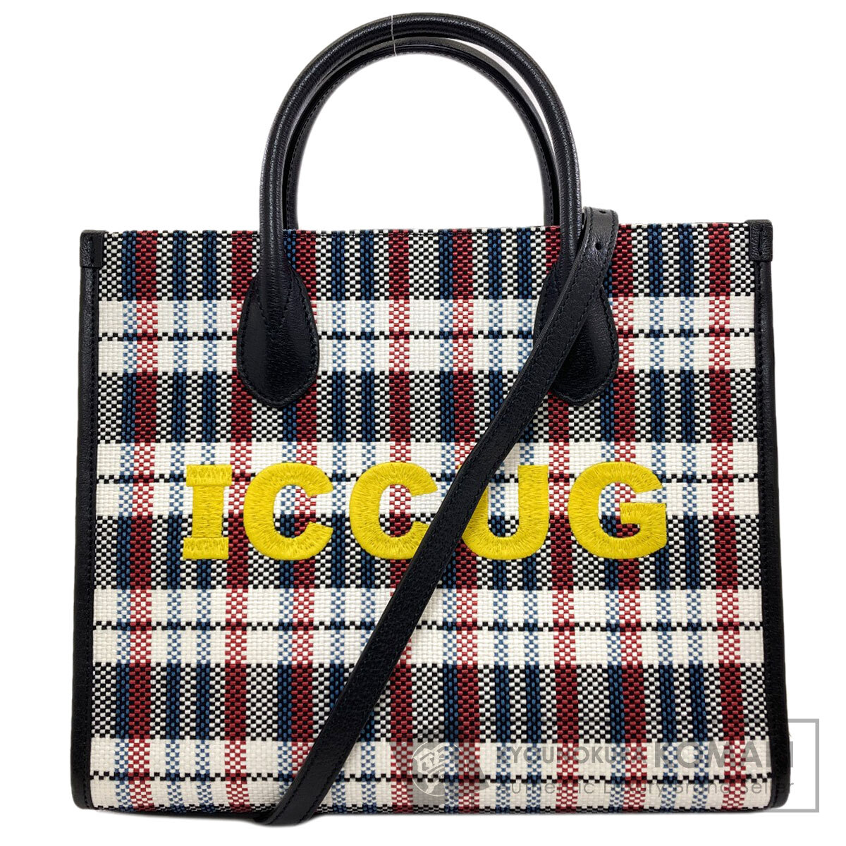 グッチ ハンドバッグ エンブロイダリー 2WAY