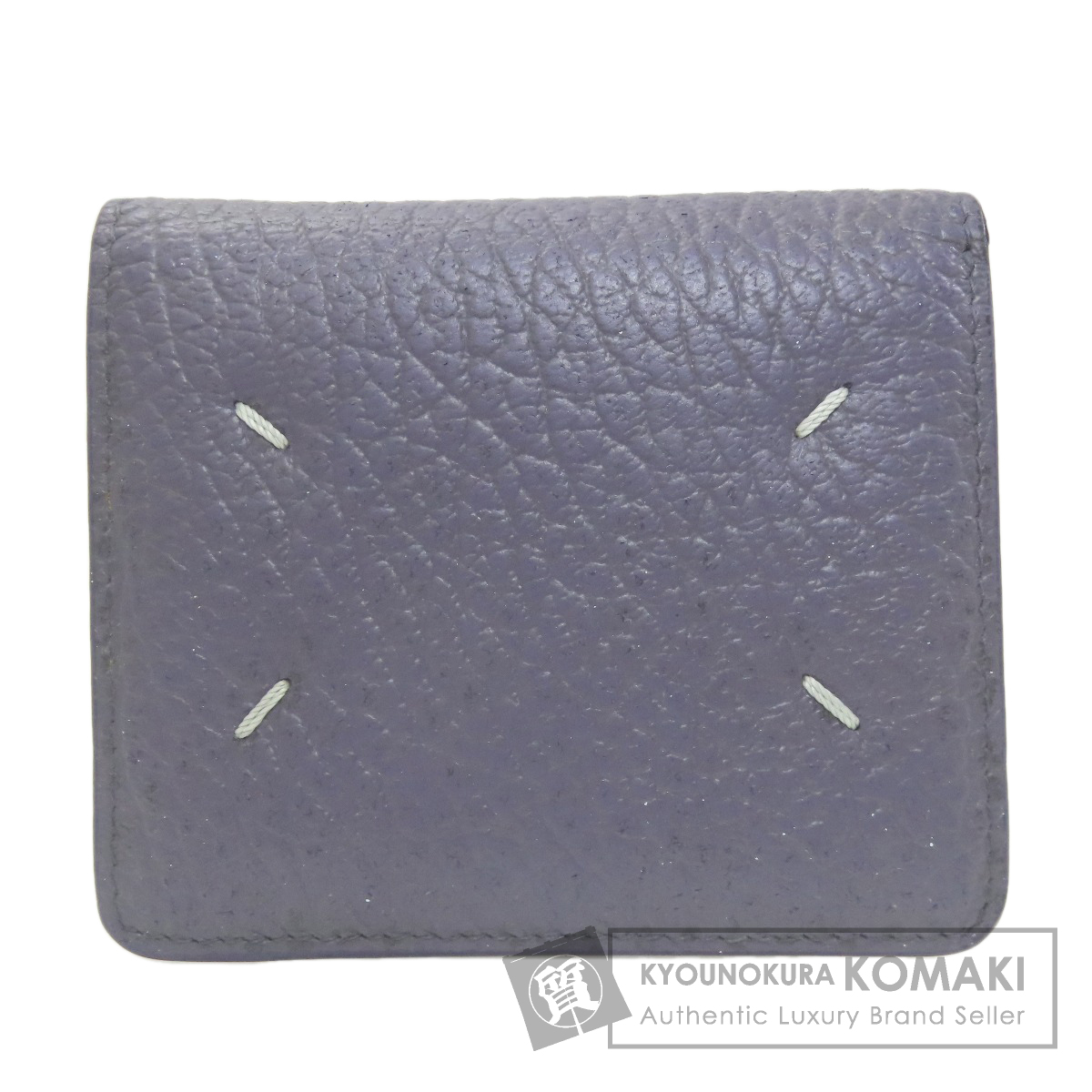 メゾン・マルジェラ 二つ折り財布（小銭入れあり） ロゴ