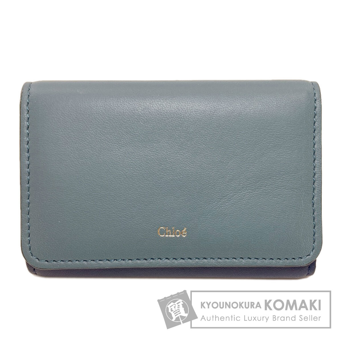 クロエ キーケース ロゴ
