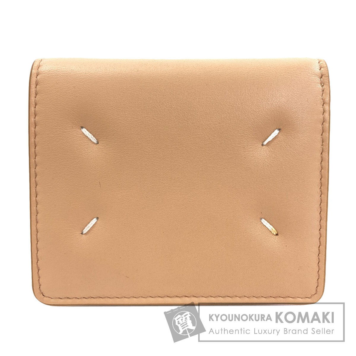 メゾン・マルジェラ 二つ折り財布（小銭入れあり） ロゴ