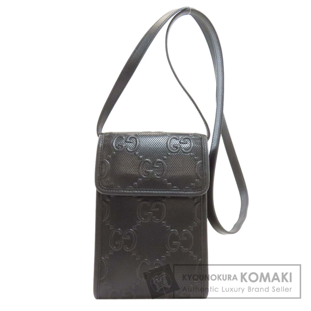 GUCCI グッチ 625571 GGエンボス ミニバッグ ショルダーバッグ カーフ