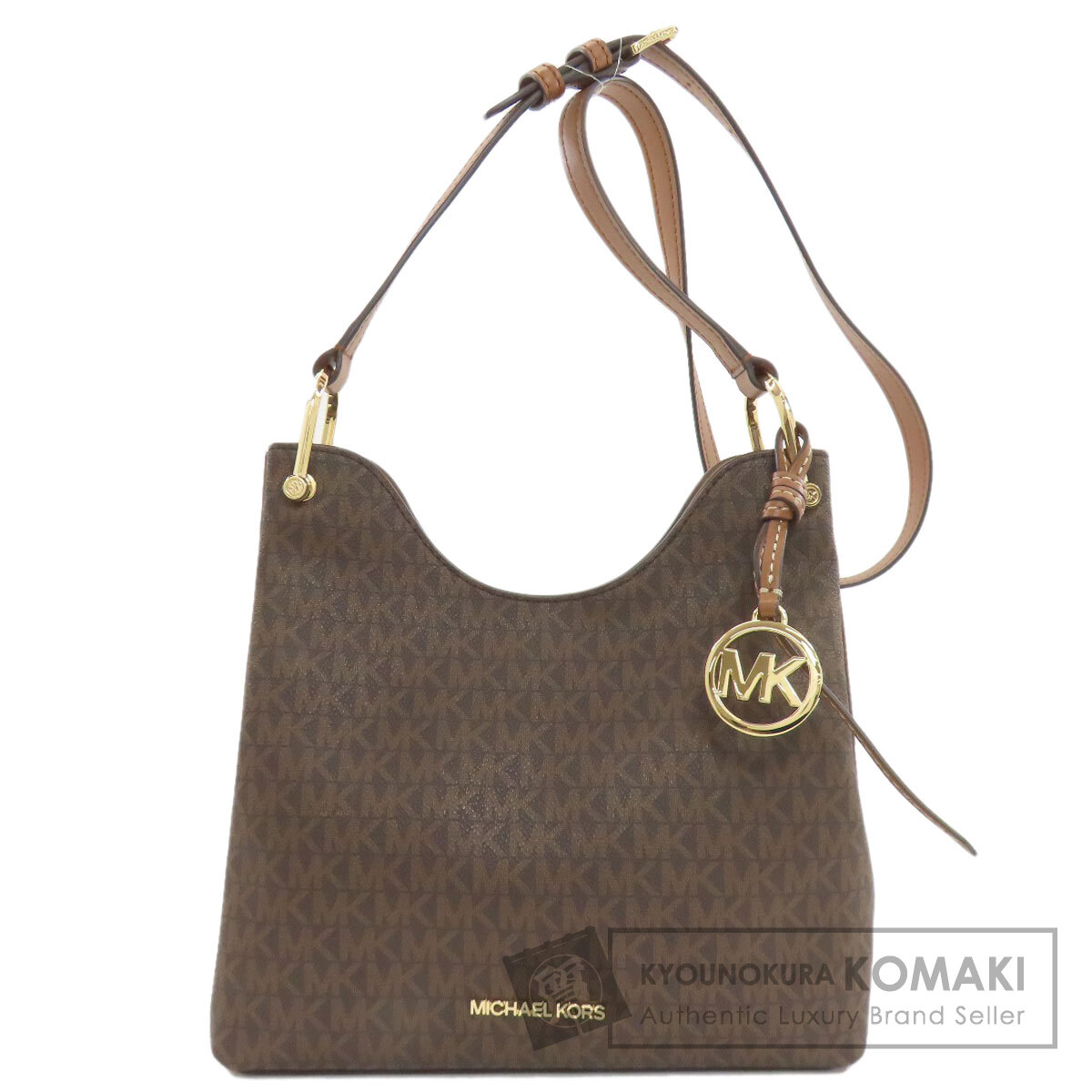 Michael Kors マイケルコース MKシグネチャー ショルダーバッグ PVC