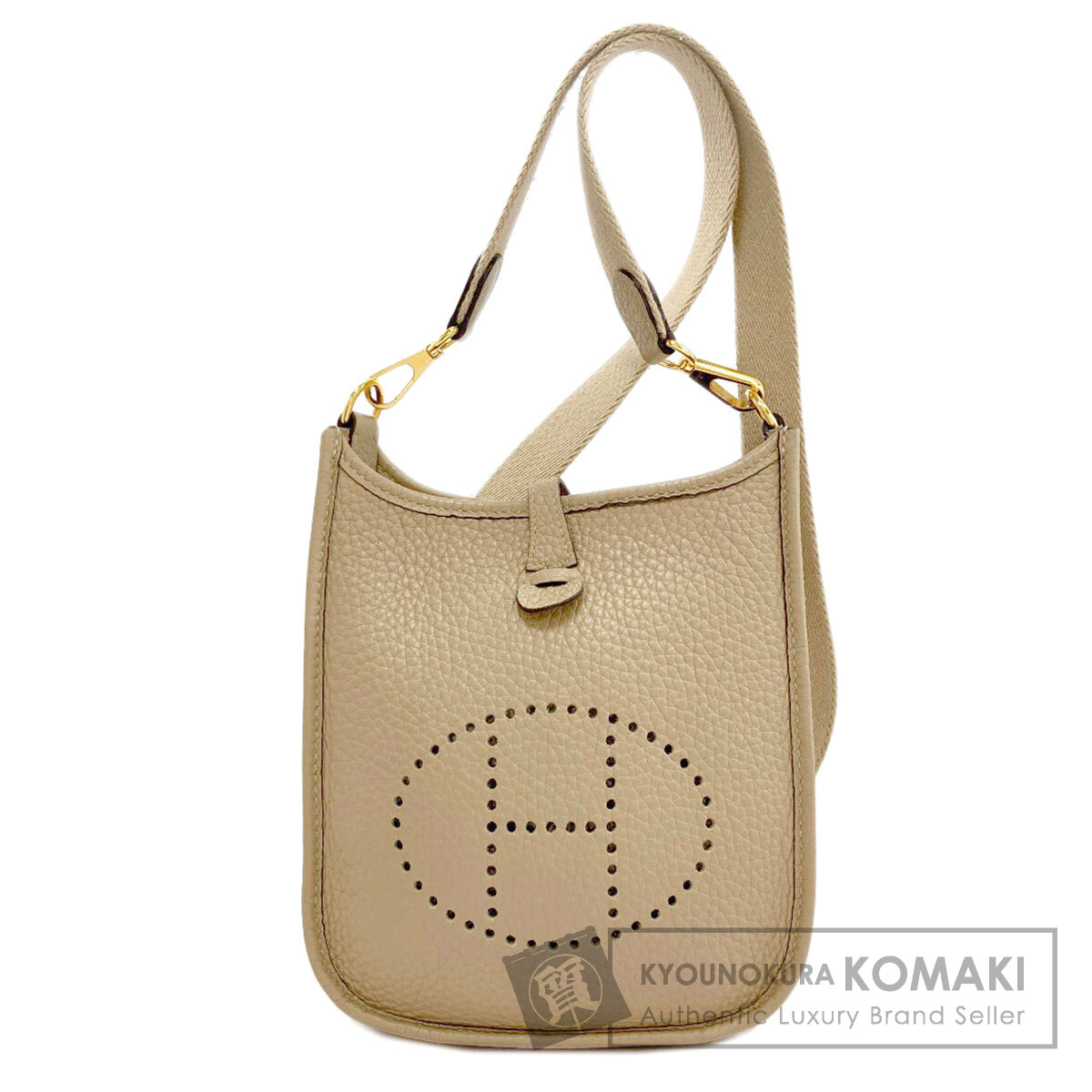 エルメス ショルダーバッグ エブリンTPM ゴールド金具