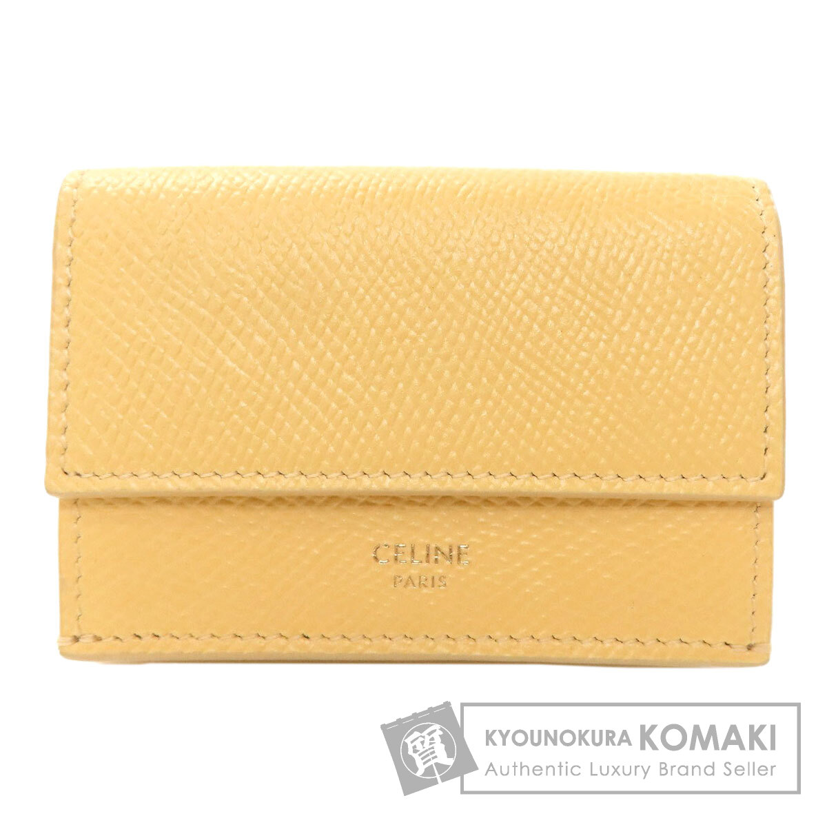 セリーヌ 二つ折り財布（小銭入れあり） 三つ折り コンパクトウォレット