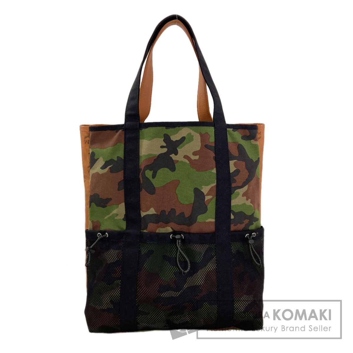 エムシーエム トートバッグ カモフラージュ柄