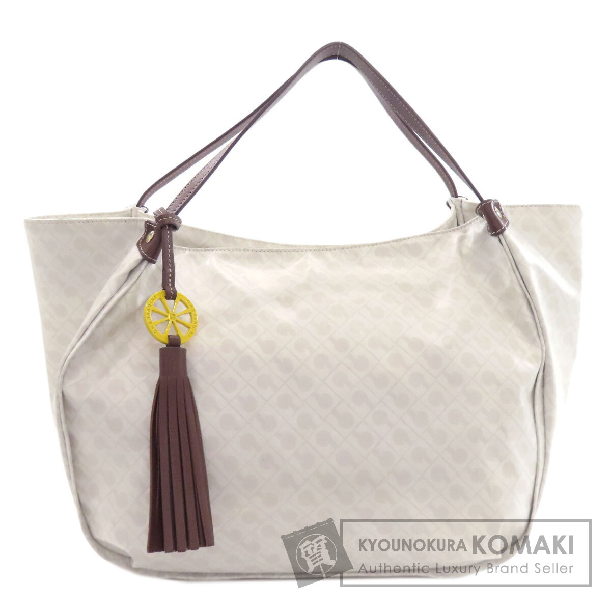 ゲラルディーニ トートバッグ ロゴモチーフ ソフティ