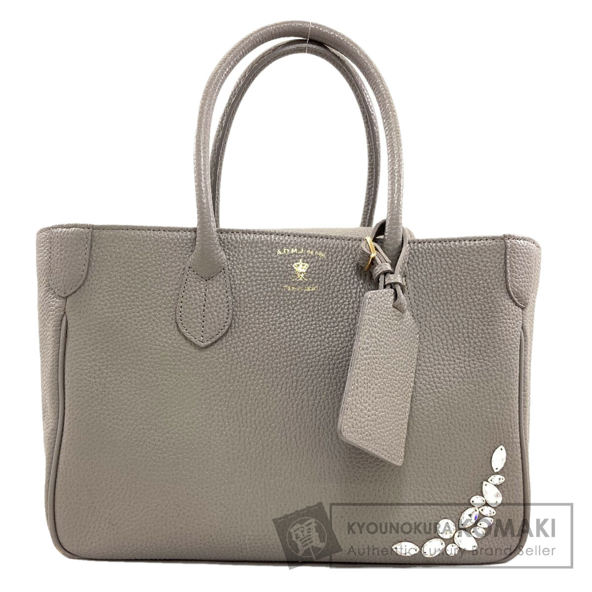 エーディーエムジェイ ハンドバッグ ロゴ