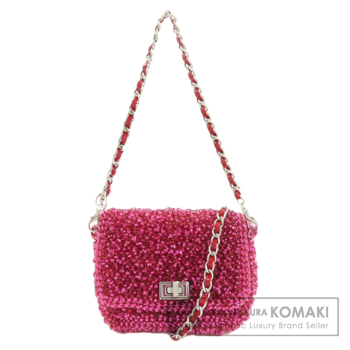 アンテプリマ ハンドバッグ チェーンショルダー ワイヤーバッグ 2WAY