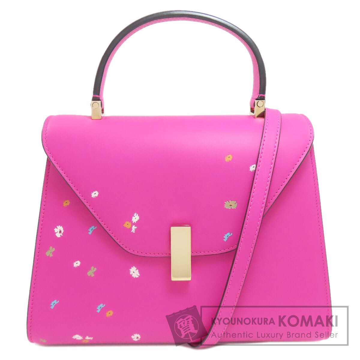 ヴァレクストラ ハンドバッグ イジィデ フラワー 2WAY