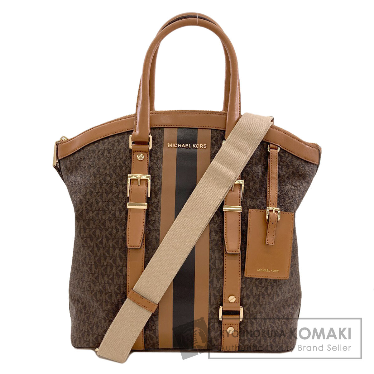 マイケルコース トートバッグ MKシグネチャー 2WAY