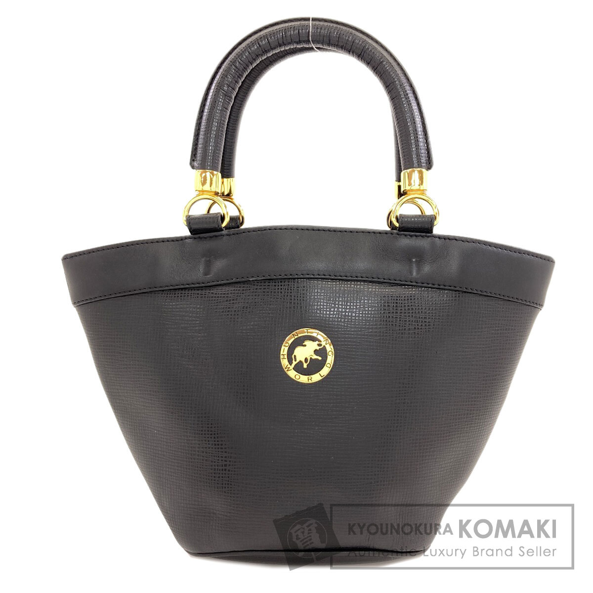 ハンティングワールド ハンドバッグ ロゴ