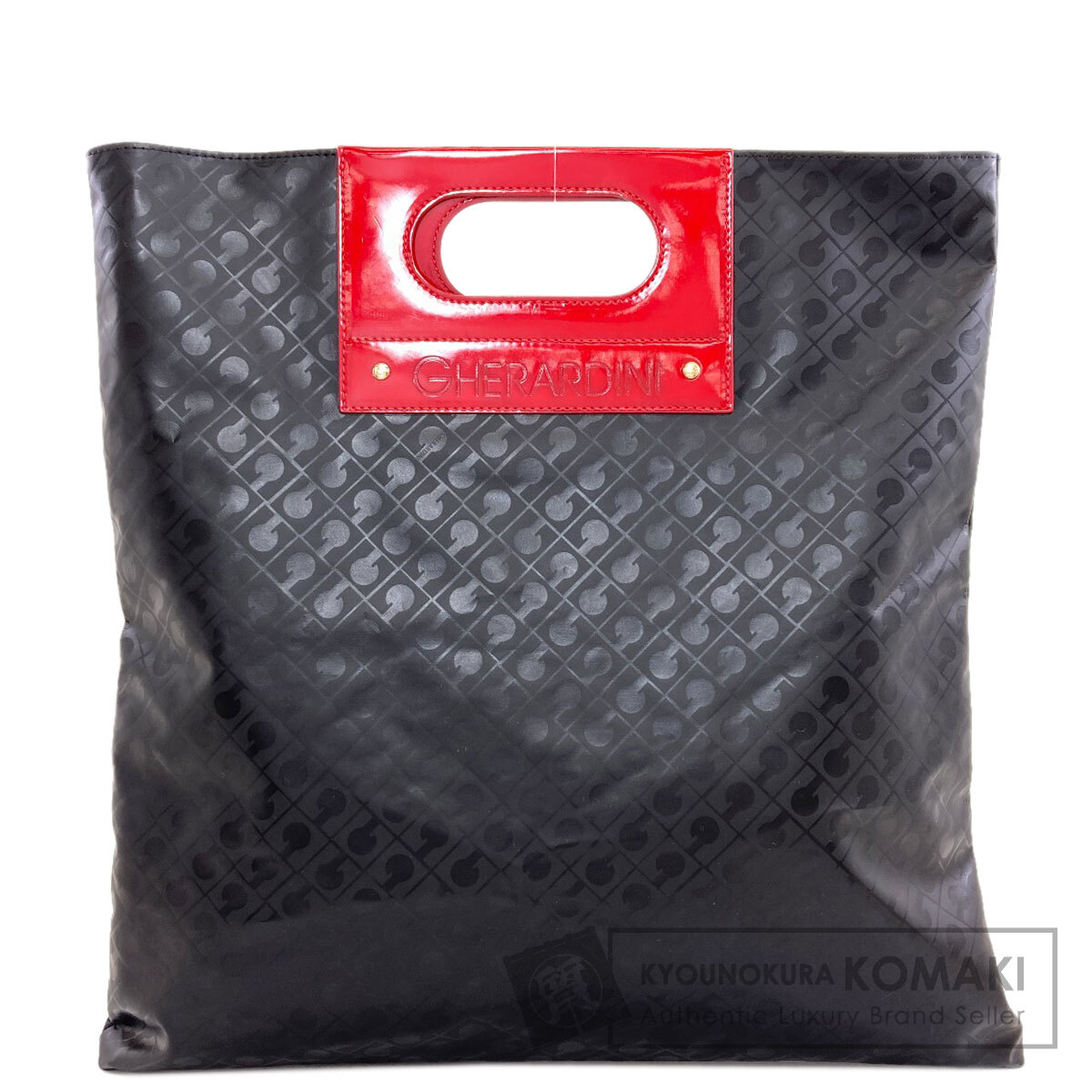 ゲラルディーニ ハンドバッグ ロゴモチーフ ソフティ