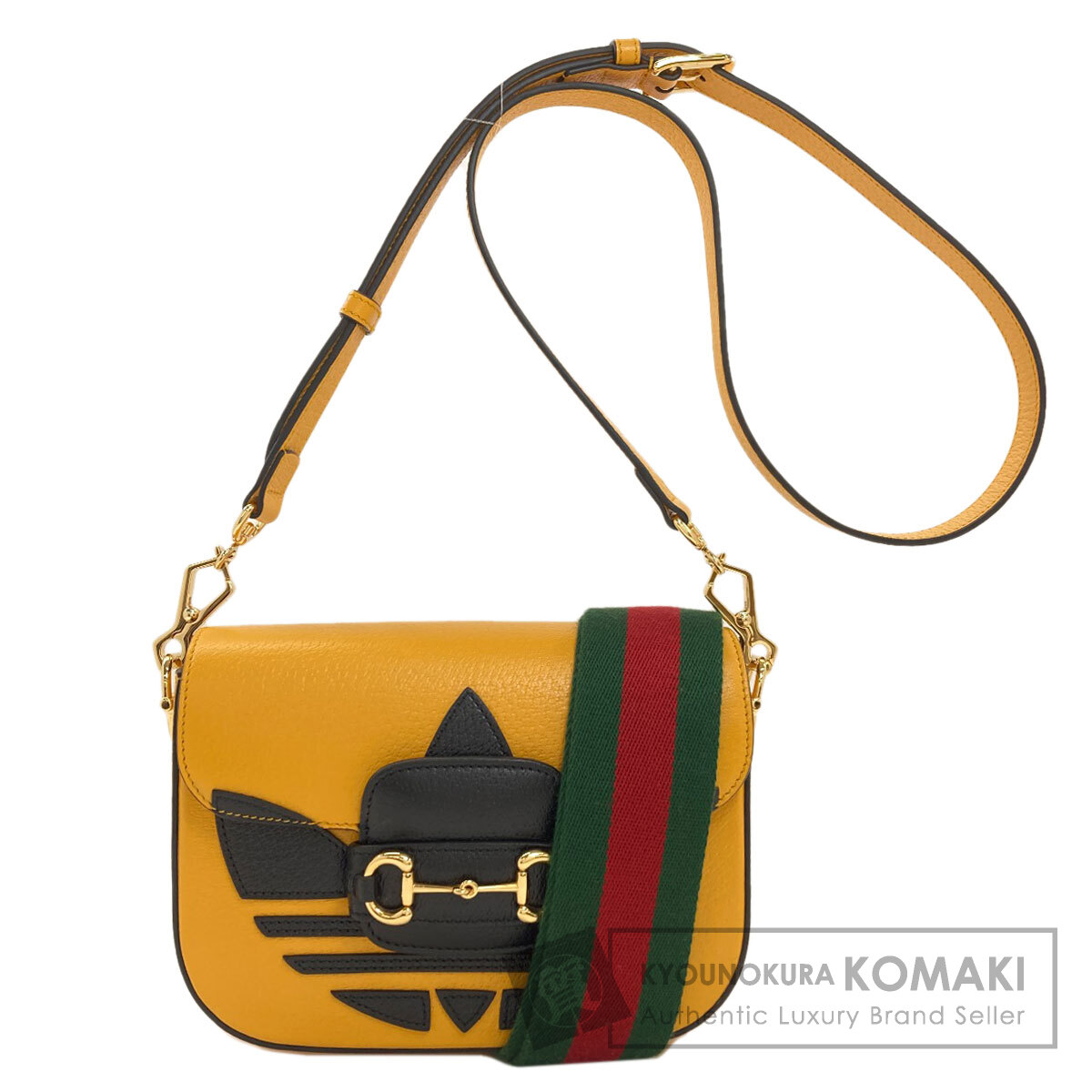 グッチ ショルダーバッグ ホースビット 1955 アディダスコラボ