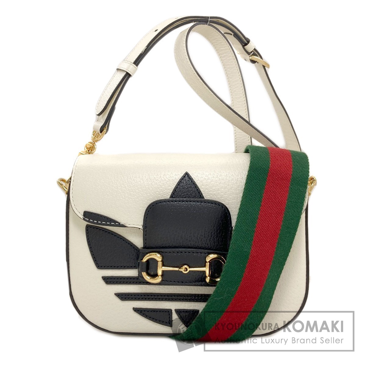 グッチ ショルダーバッグ ホースビット 1955 アディダスコラボ