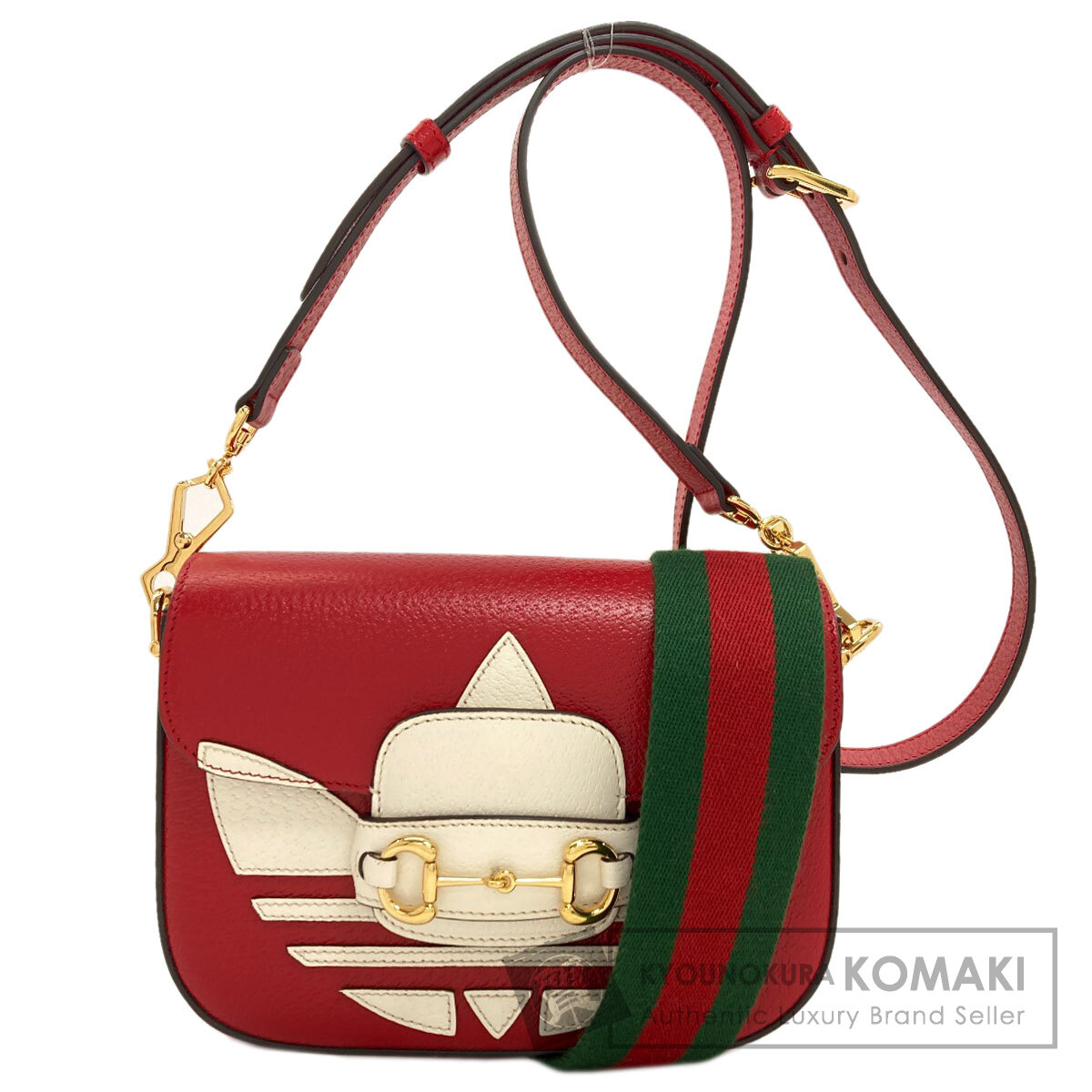 グッチ ショルダーバッグ ホースビット アディダスコラボ