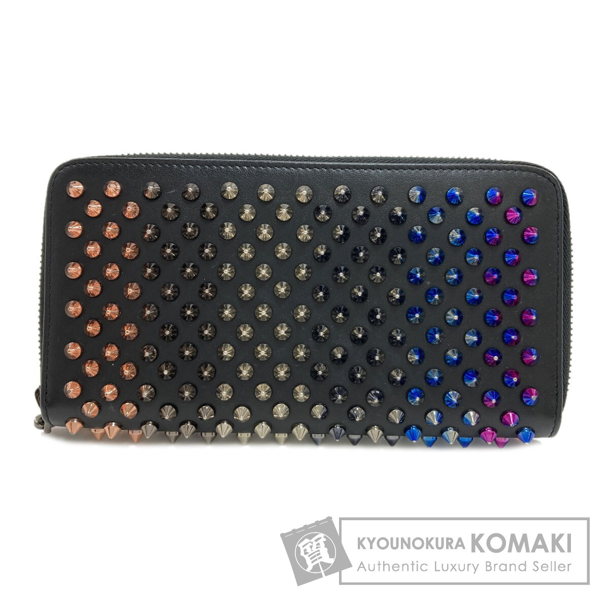 クリスチャンルブタン 長財布（小銭入れあり） パネトーネ スタッズ