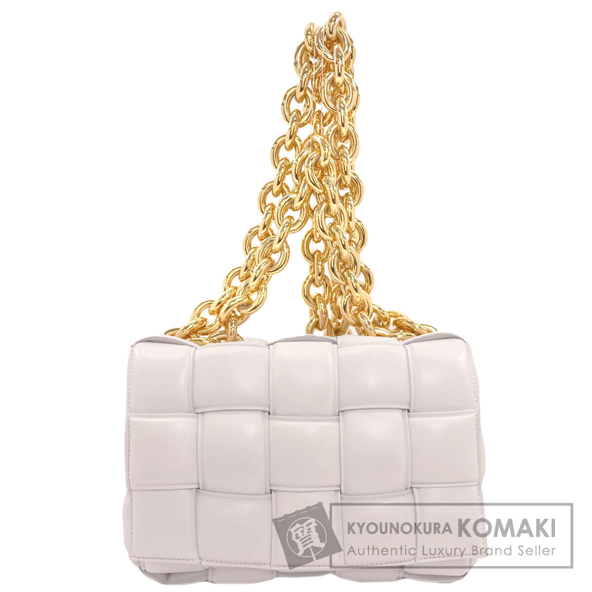 ボッテガヴェネタ ハンドバッグ チェーン カセット マキシイントレチャート