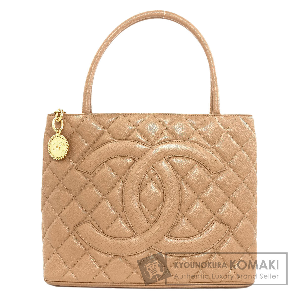 シャネル トートバッグ 復刻トート ゴールド金具