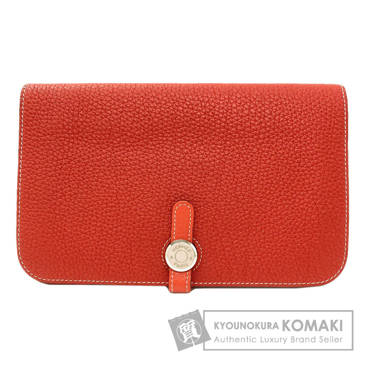 エルメス 長財布（小銭入れあり） ドゴンGM デュオ シルバー金具