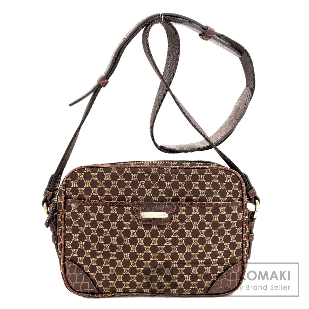 セリーヌ ショルダーバッグ マカダム柄