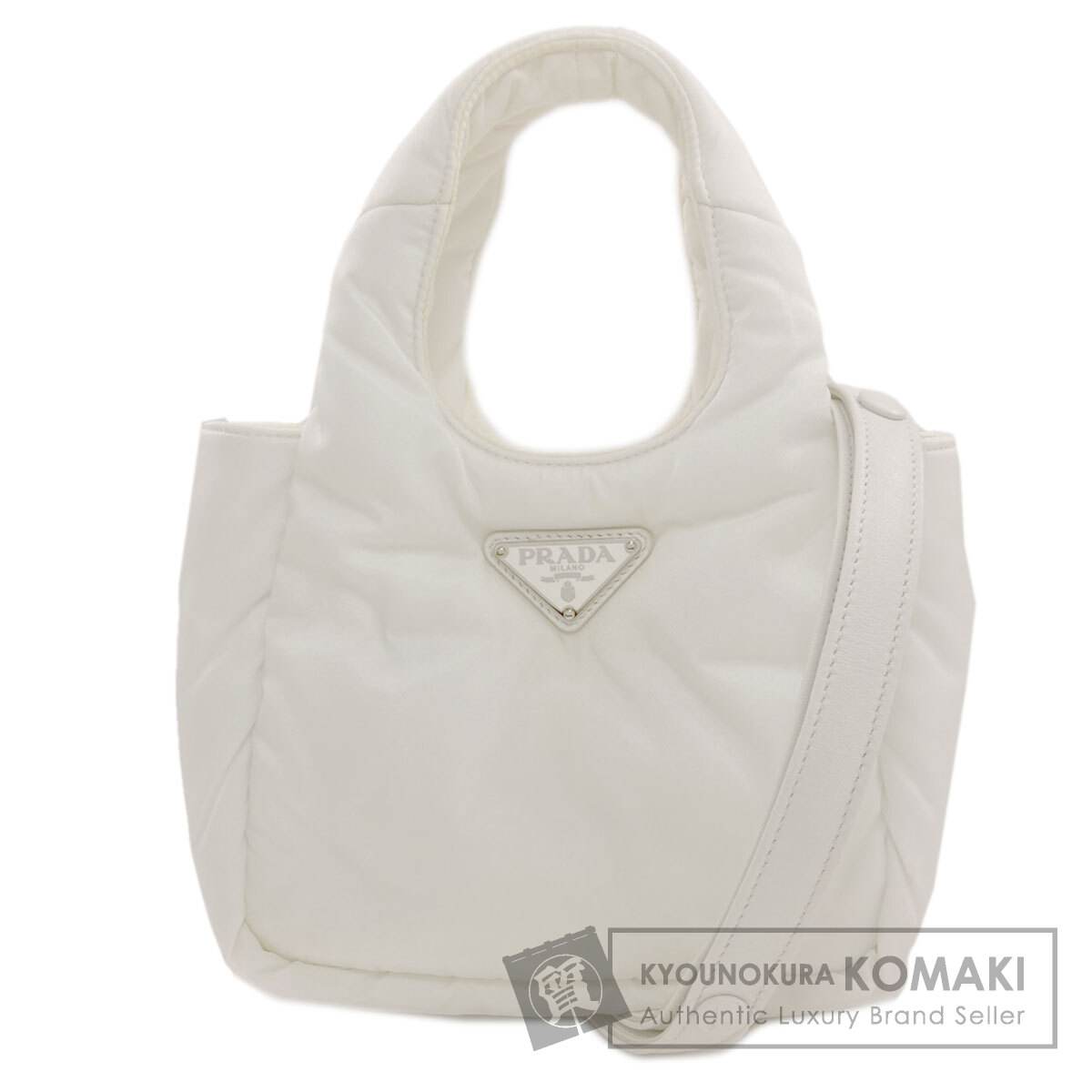 プラダ ハンドバッグ ロゴ金具 2WAY