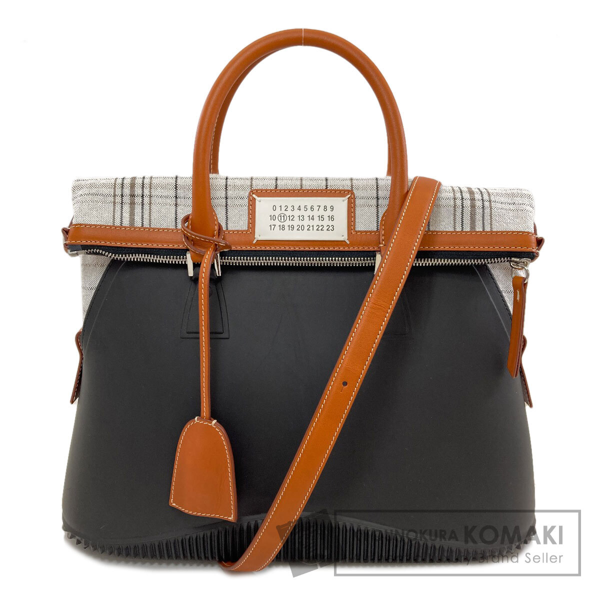 ⭐️良品⭐️ メゾンマルジェラ 5AC ラバー 2way ハンドバッグ MaisonMargiela メゾン・マルジェラ 5AC 2WAY ハンドバッグ ラバー