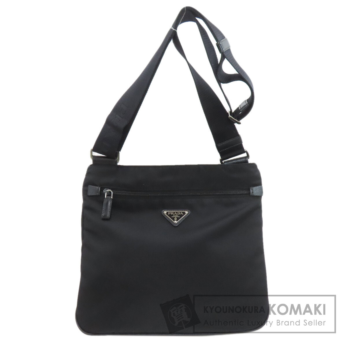 プラダ ショルダーバッグ ロゴ金具