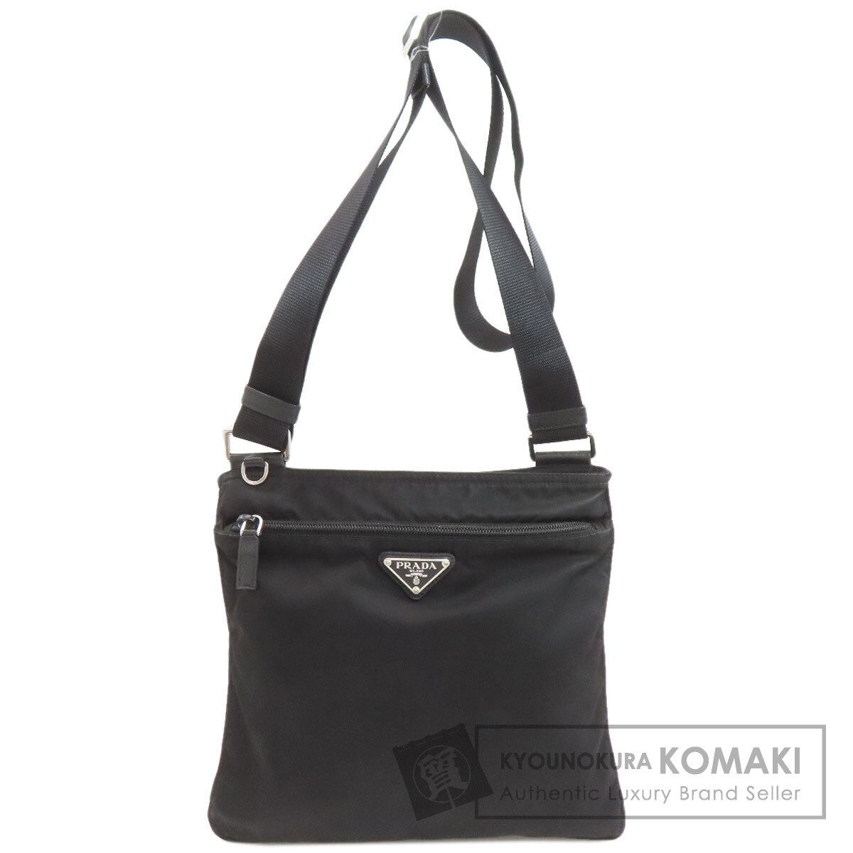プラダ ショルダーバッグ ロゴ金具