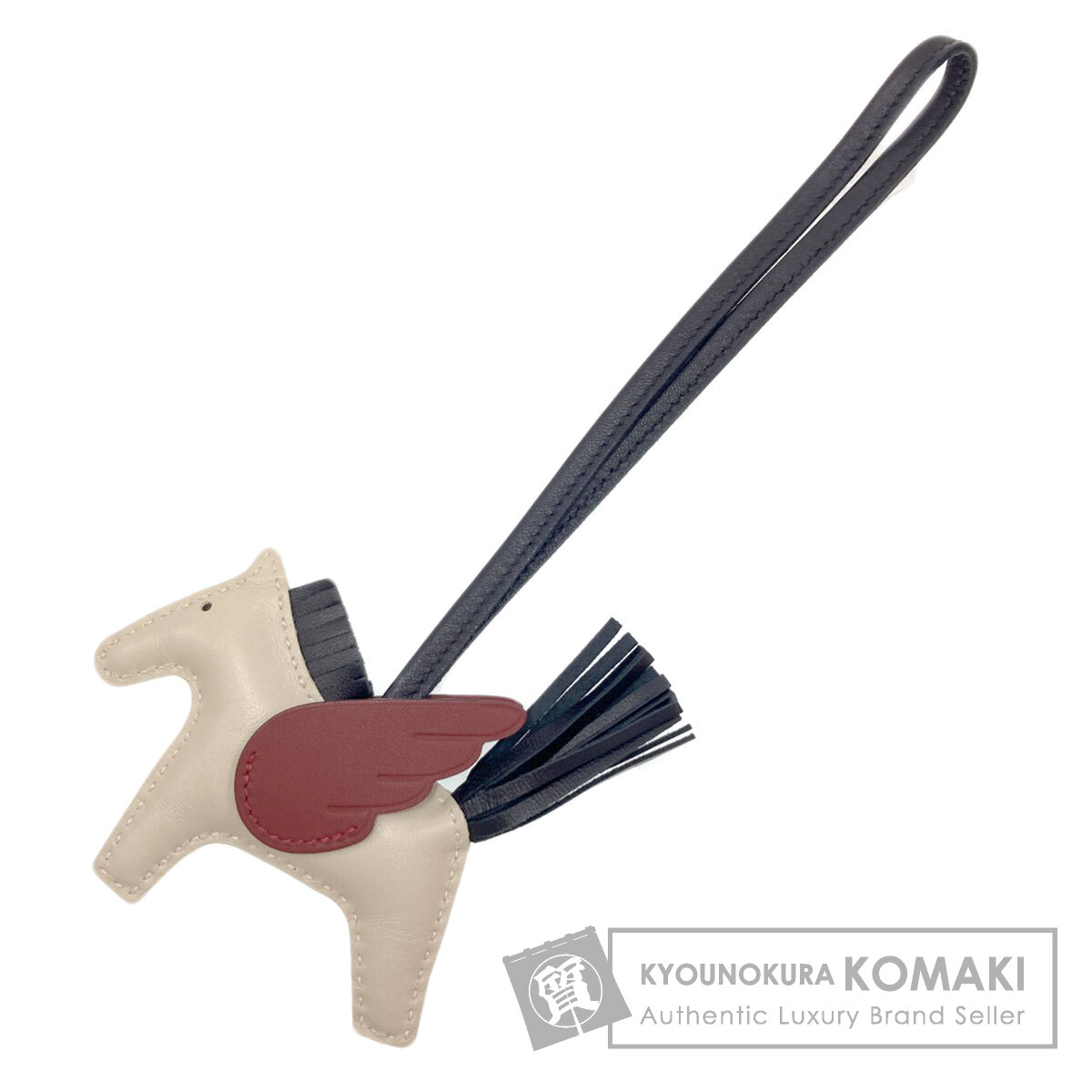 エルメス キーホルダー ロデオチャームPM ペガサス