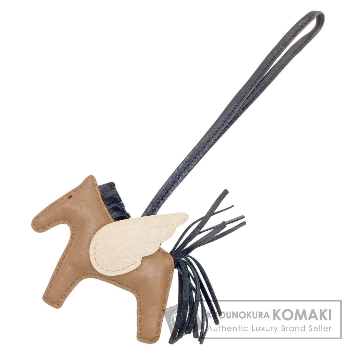 エルメス キーホルダー ロデオチャームPM ペガサス
