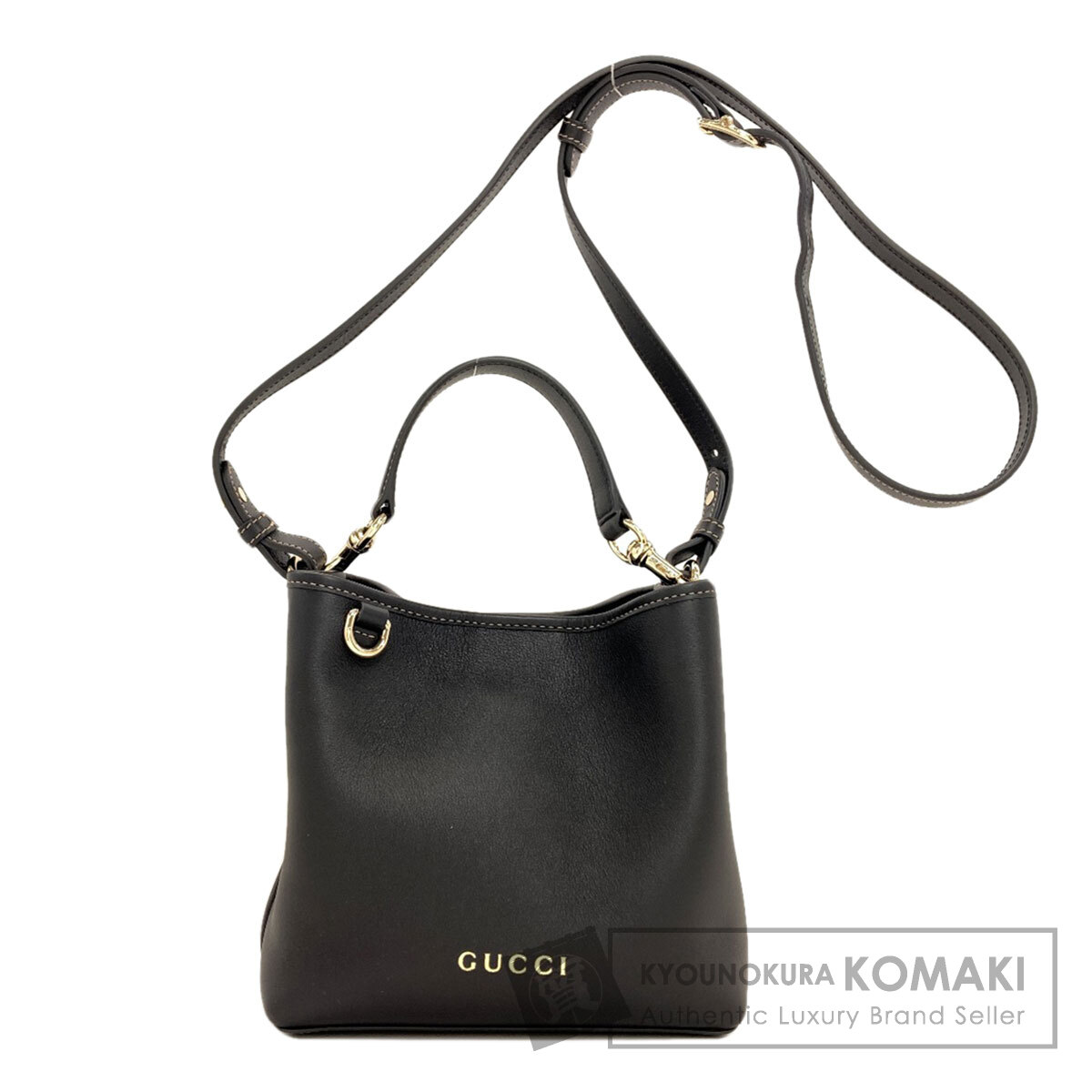グッチ ショルダーバッグ ロングショルダー スモール バケットバッグ 2WAY