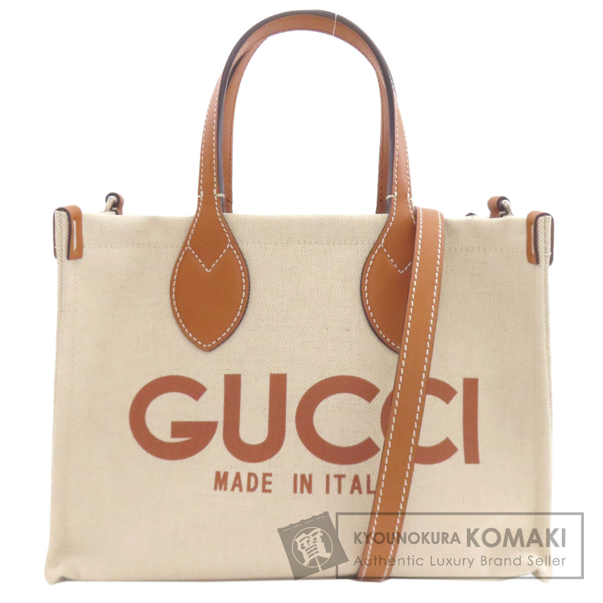 グッチ ハンドバッグ GUCCI プリント 2WAY