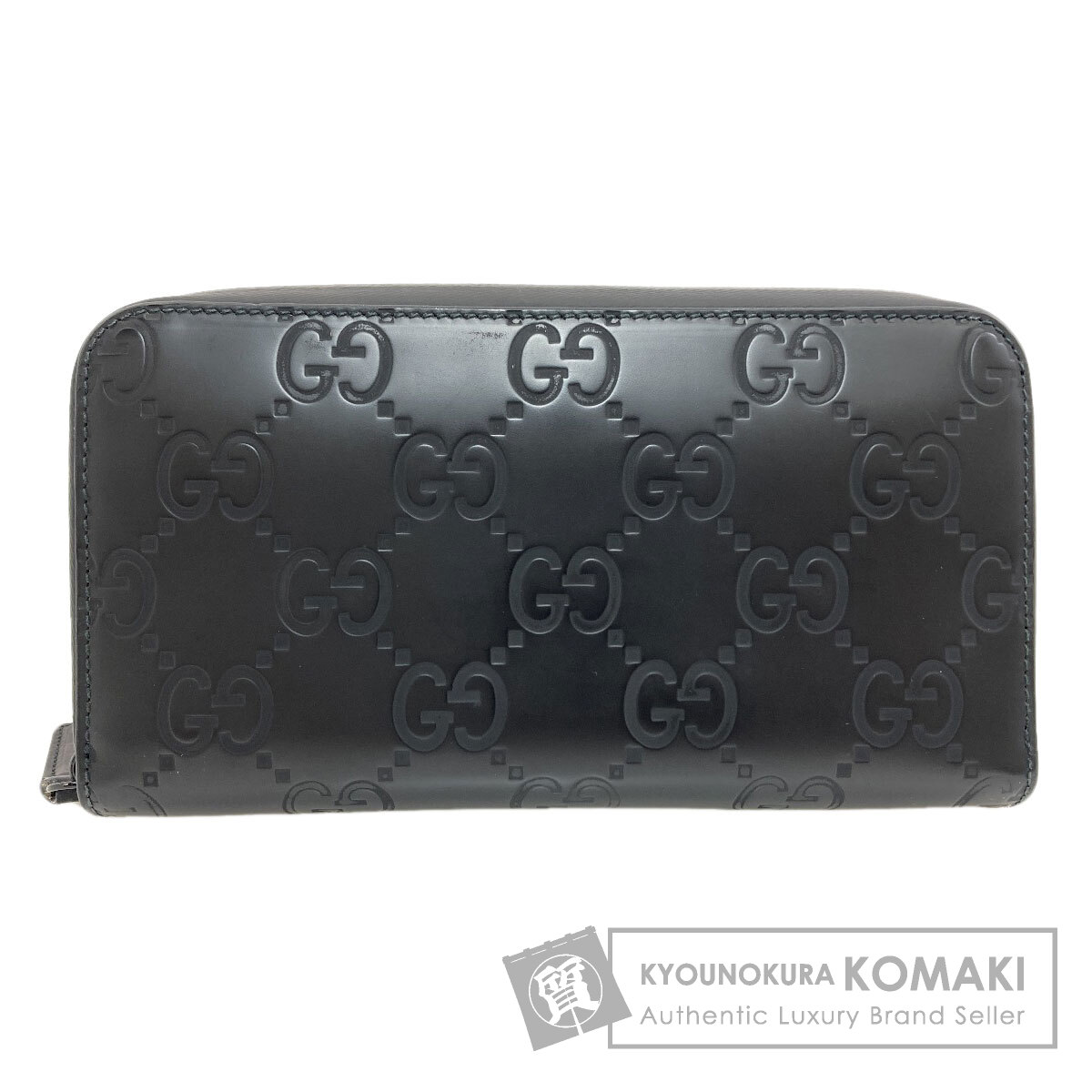グッチ 長財布（小銭入れあり） ラウンドファスナー GG