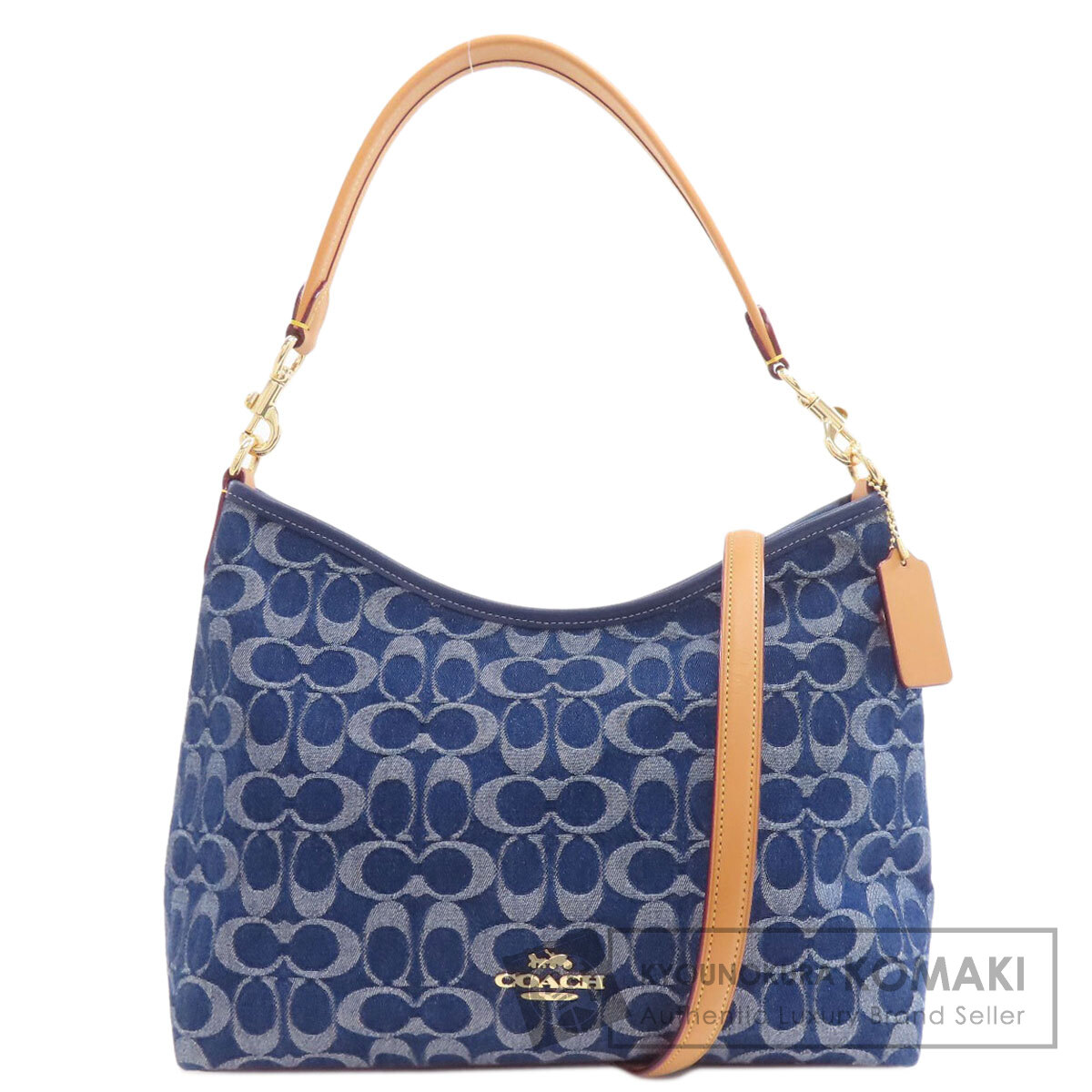 コーチ ショルダーバッグ ローレル シグネチャーワンショルダー ロングショルダー 2WAY