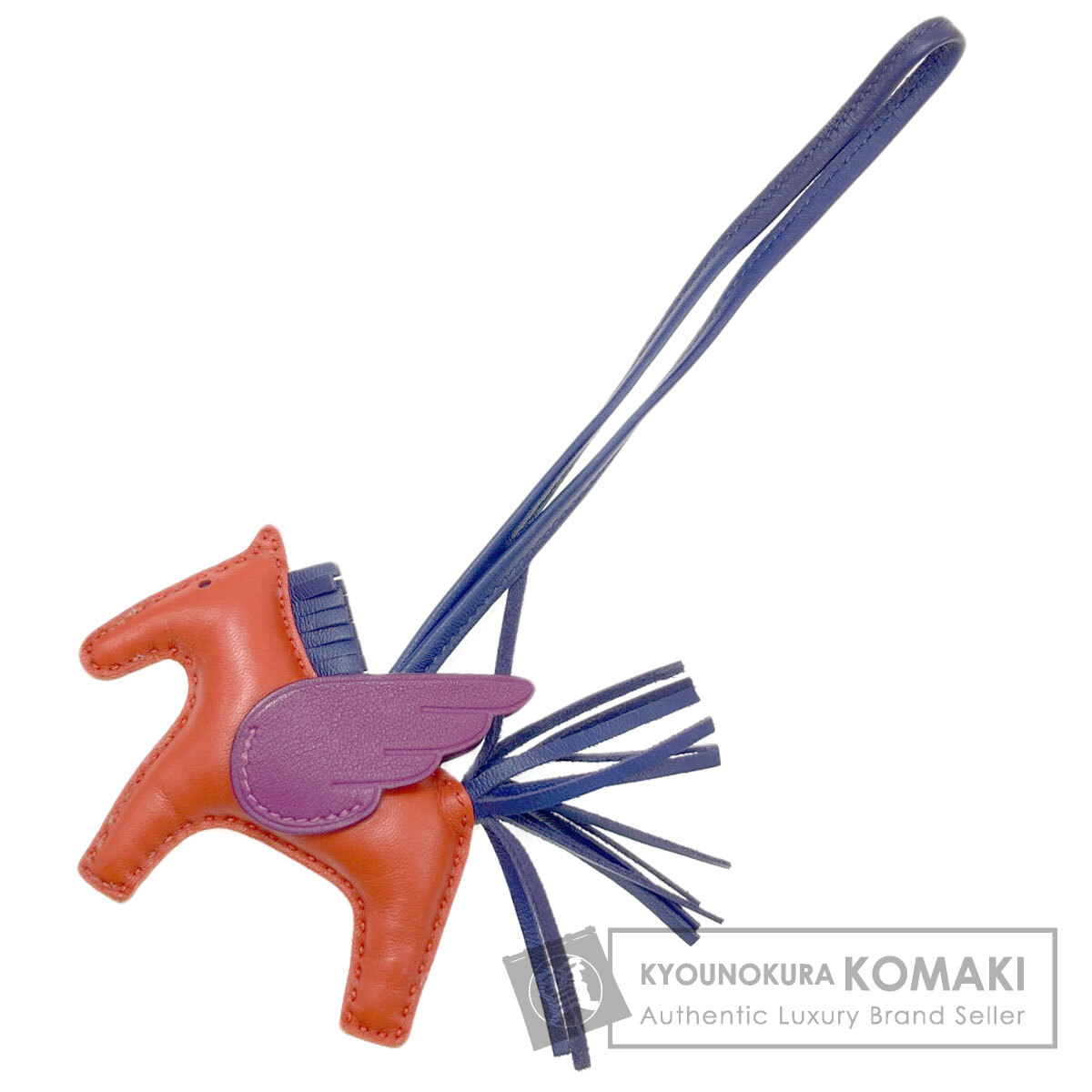 エルメス キーホルダー ロデオチャームPM ペガサス