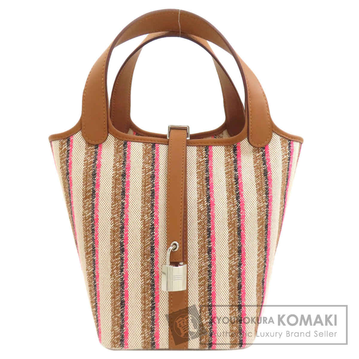 エルメス ハンドバッグ ピコタンロックPM クーヴェルチュール シルバー金具