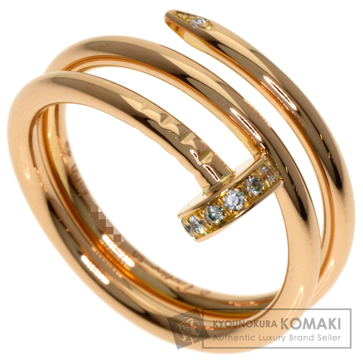 カルティエ リング・指輪 ジュスト アンクル ダイヤモンド #50