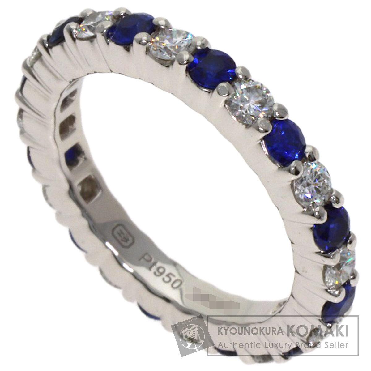 ハリーウィンストン リング・指輪 ラウンドカット サファイア ダイヤモンド プロングセット